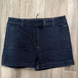 Chemistry Dark Blue Jean Shorts